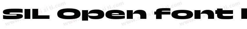 SIL Open font license字体转换